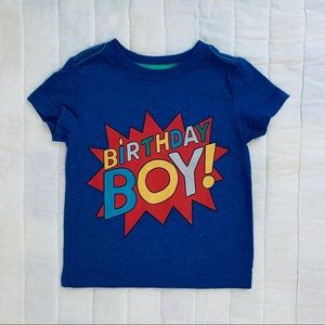 Cat & Jack Birthday Boy Pop Art Tee 12M